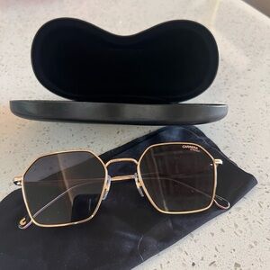 Carrera Gold Frame Sunglasses